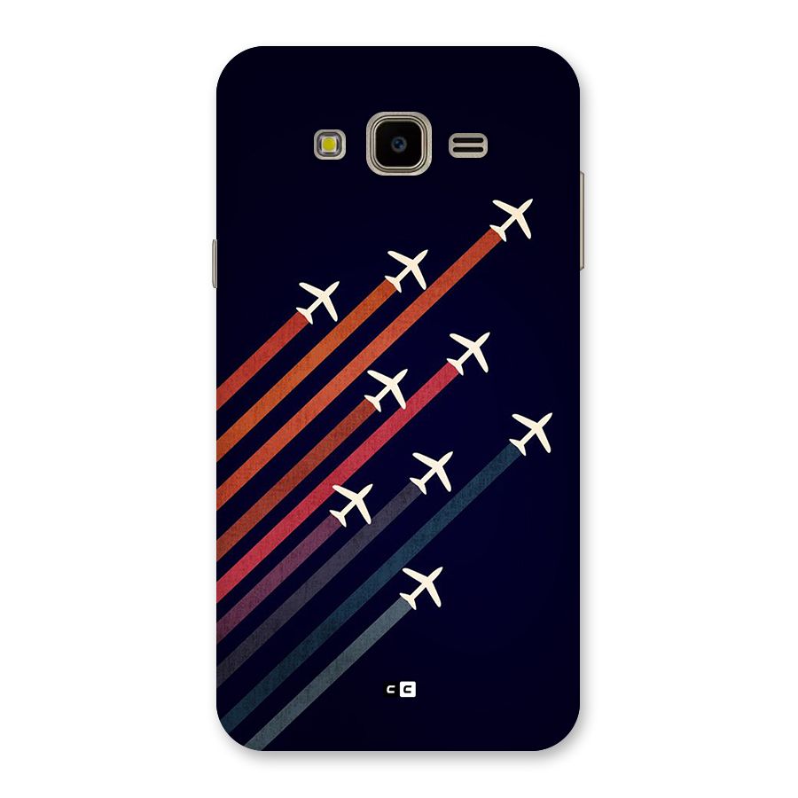 Flying Planes Back Case for Galaxy J7 Nxt