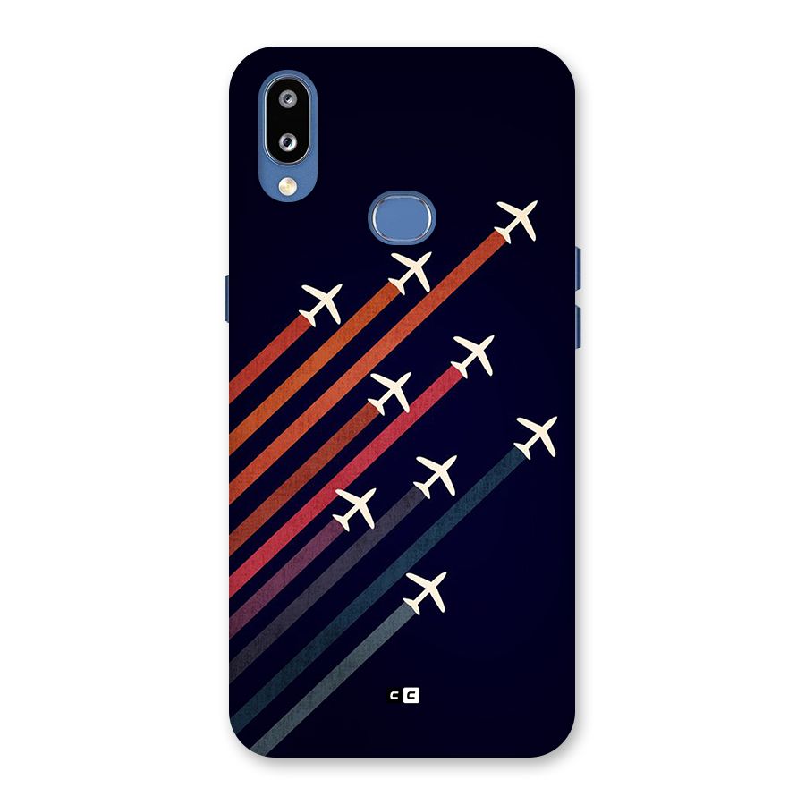 Flying Planes Back Case for Galaxy M01s