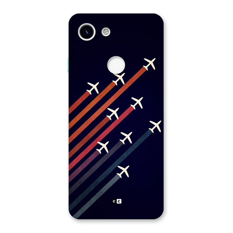 Flying Planes Back Case for Google Pixel 3