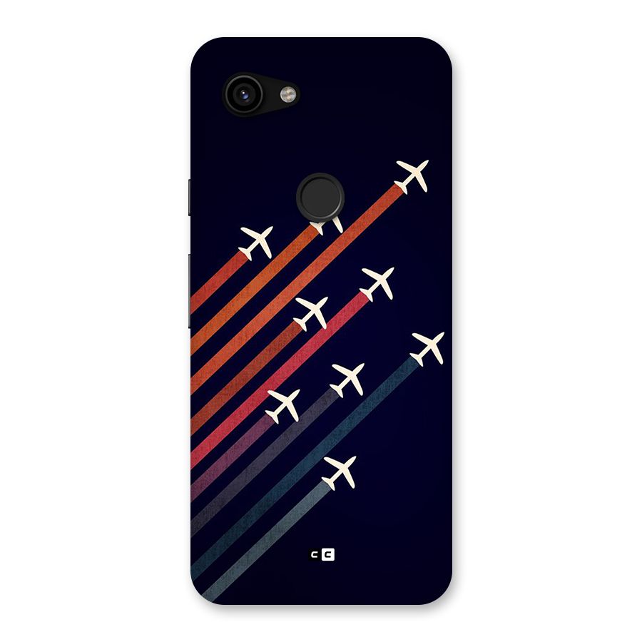 Flying Planes Back Case for Google Pixel 3a