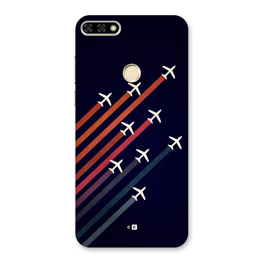 Flying Planes Back Case for Honor 7A