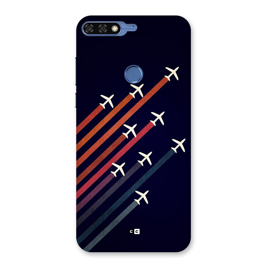 Flying Planes Back Case for Honor 7C