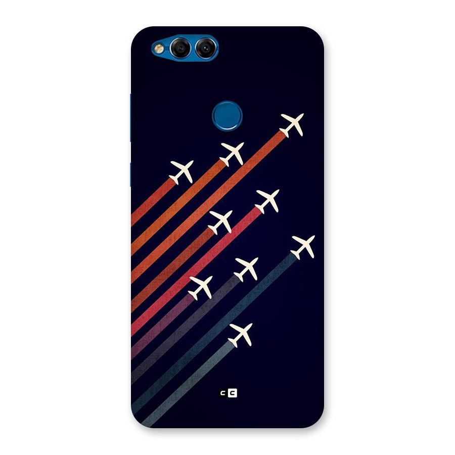 Flying Planes Back Case for Honor 7X