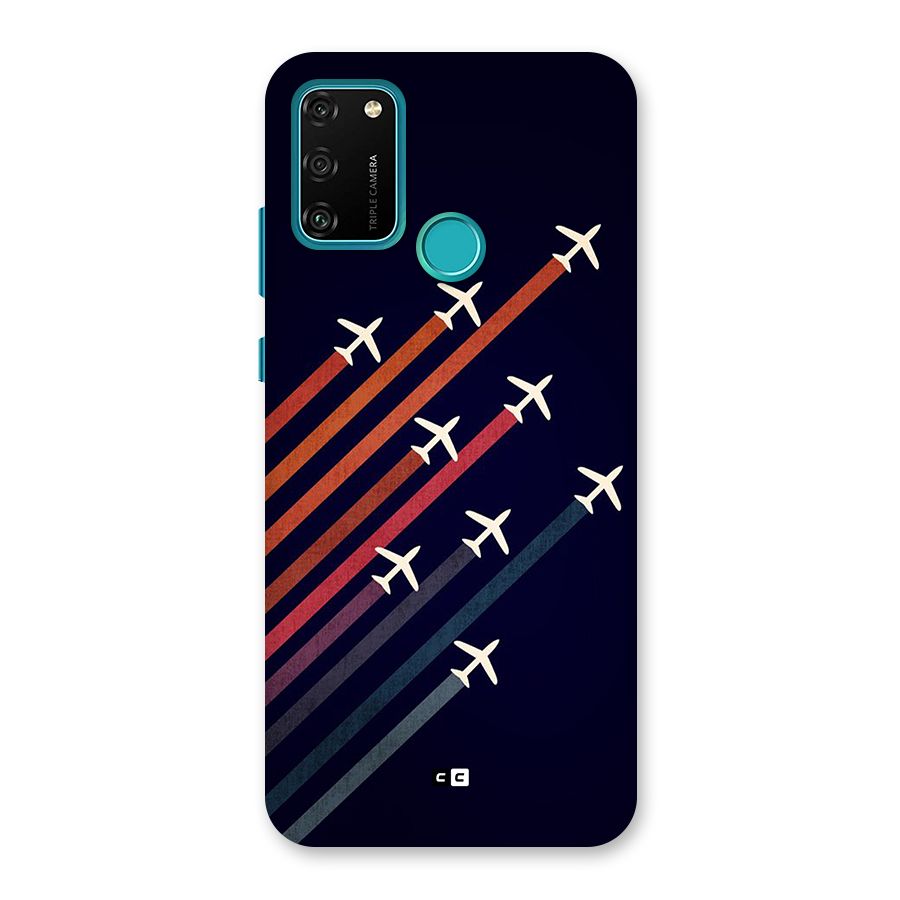 Flying Planes Back Case for Honor 9A