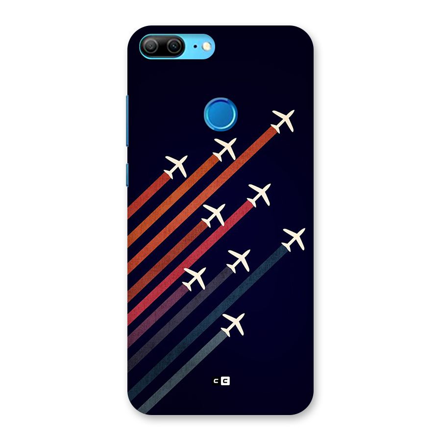 Flying Planes Back Case for Honor 9 Lite