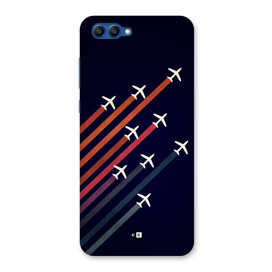 Flying Planes Back Case for Honor View 10