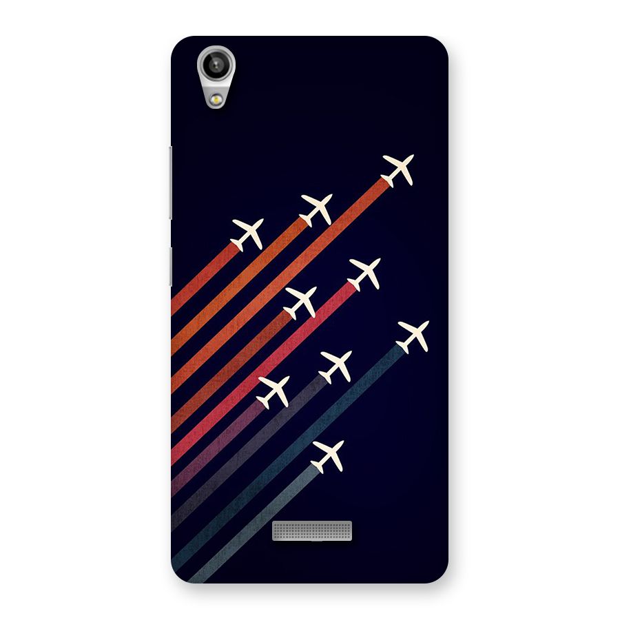 Flying Planes Back Case for Lava Pixel V1
