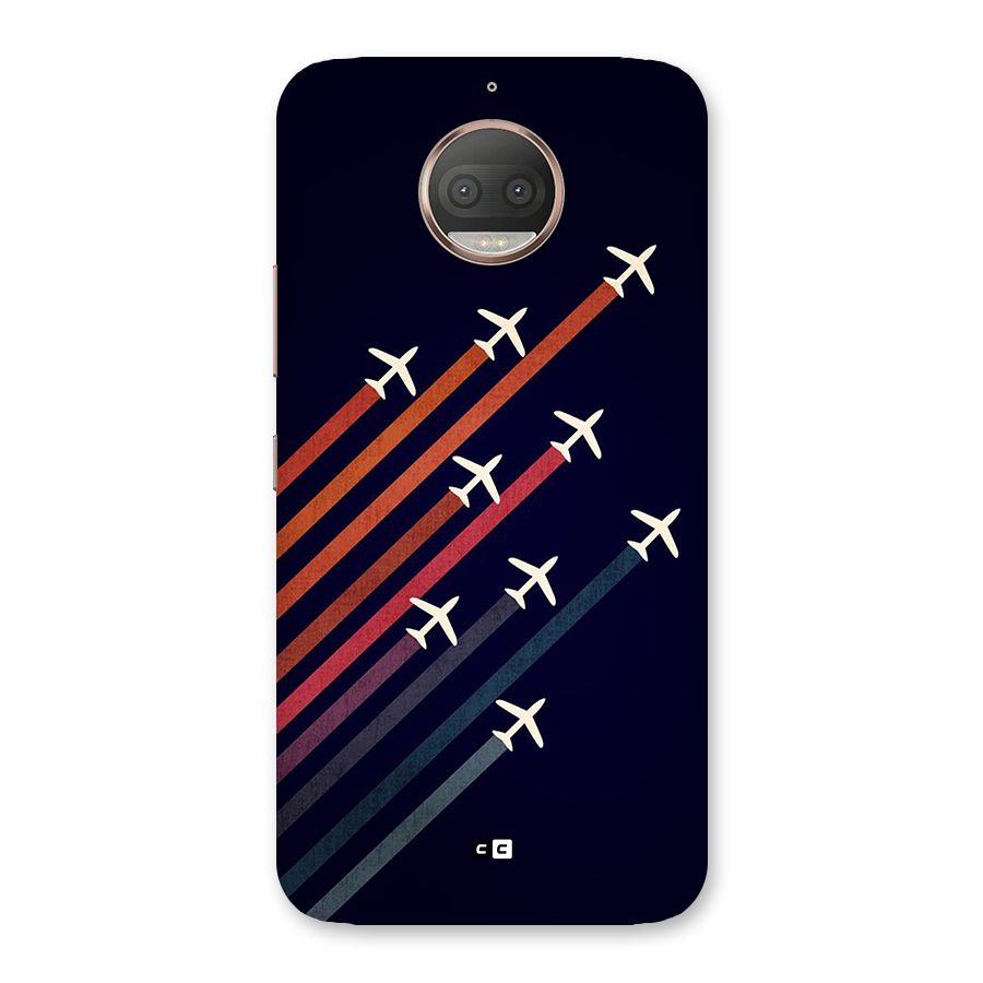 Flying Planes Back Case for Moto G5s Plus