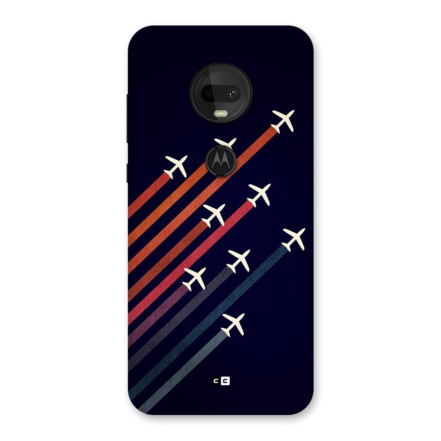 Flying Planes Back Case for Moto G7