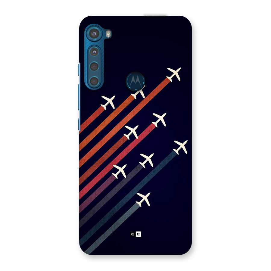 Flying Planes Back Case for Motorola One Fusion Plus