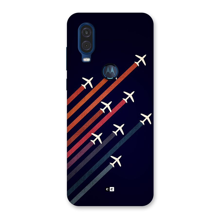 Flying Planes Back Case for Motorola One Vision