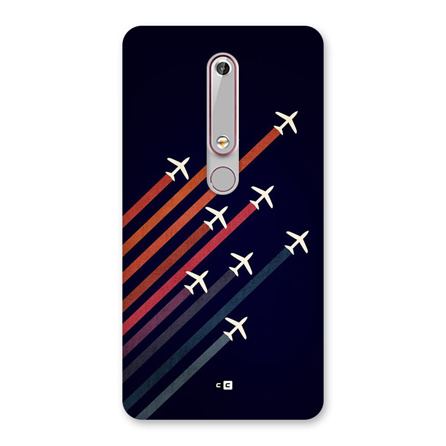 Flying Planes Back Case for Nokia 6.1