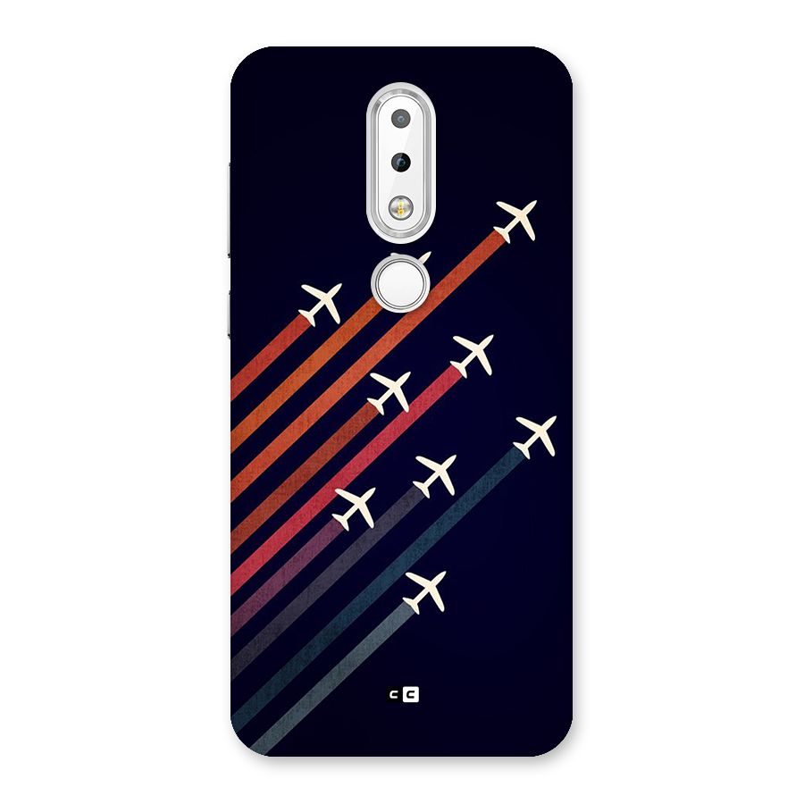 Flying Planes Back Case for Nokia 6.1 Plus