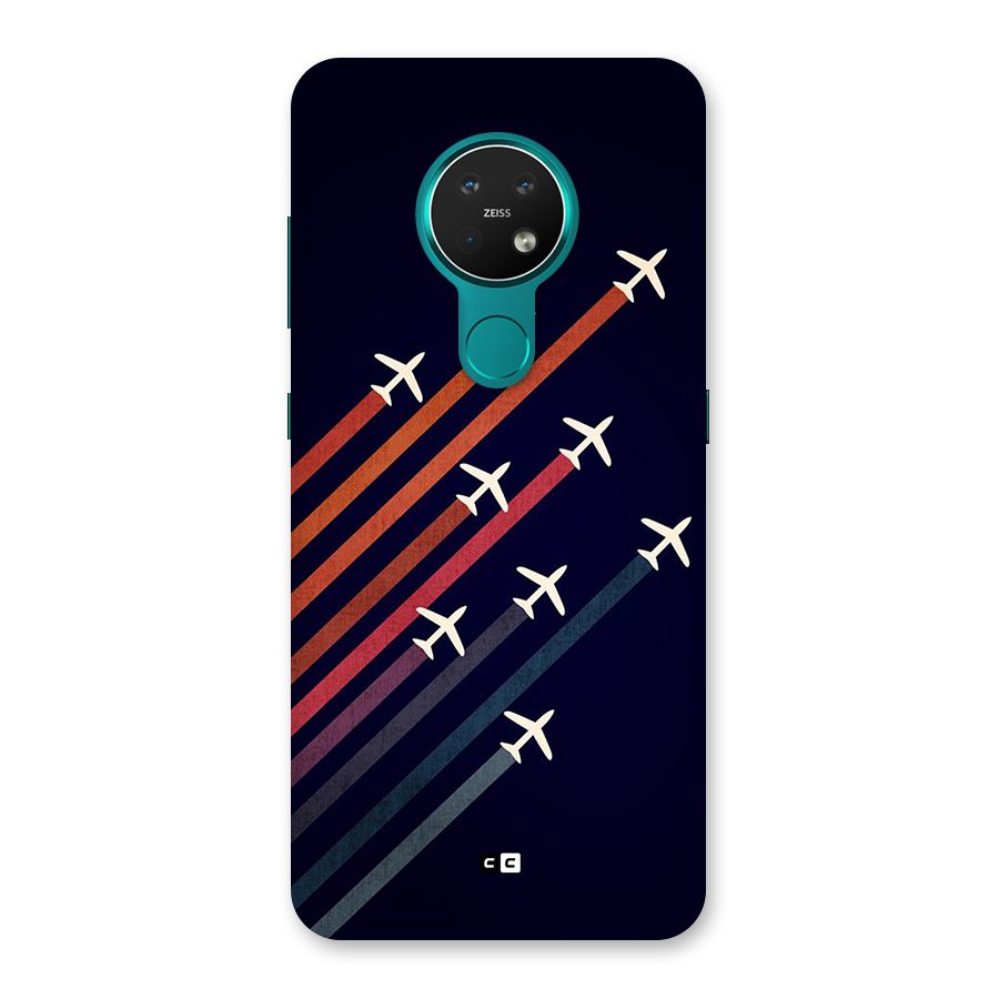 Flying Planes Back Case for Nokia 7.2