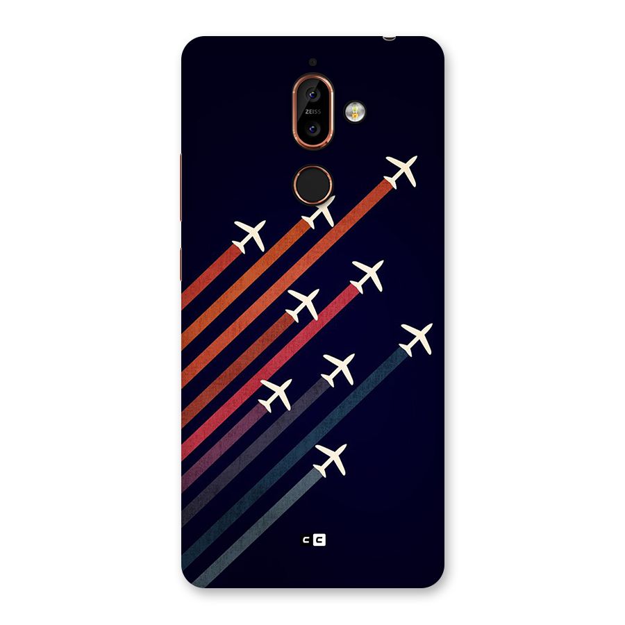 Flying Planes Back Case for Nokia 7 Plus