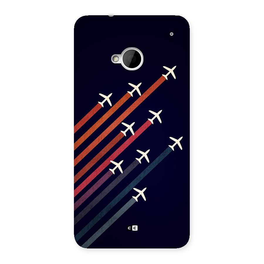 Flying Planes Back Case for One M7 (Single Sim)
