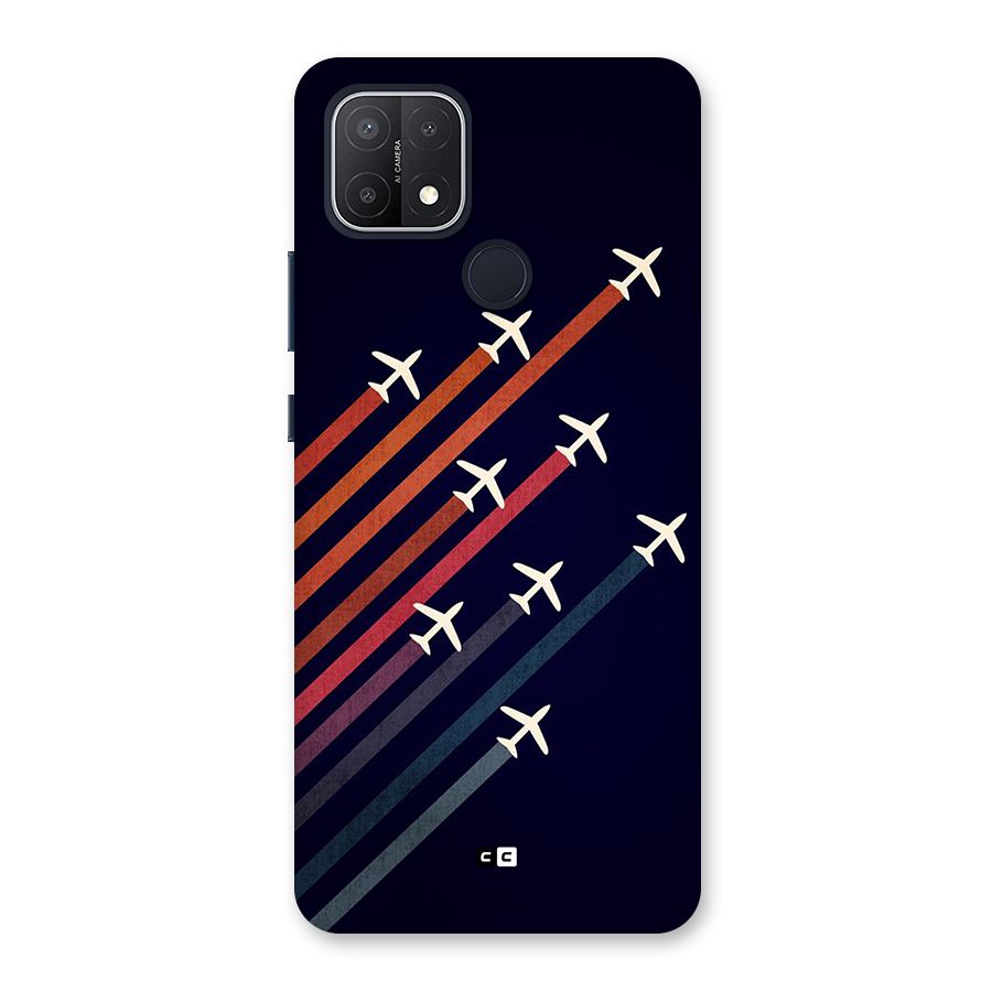 Flying Planes Back Case for Oppo A15