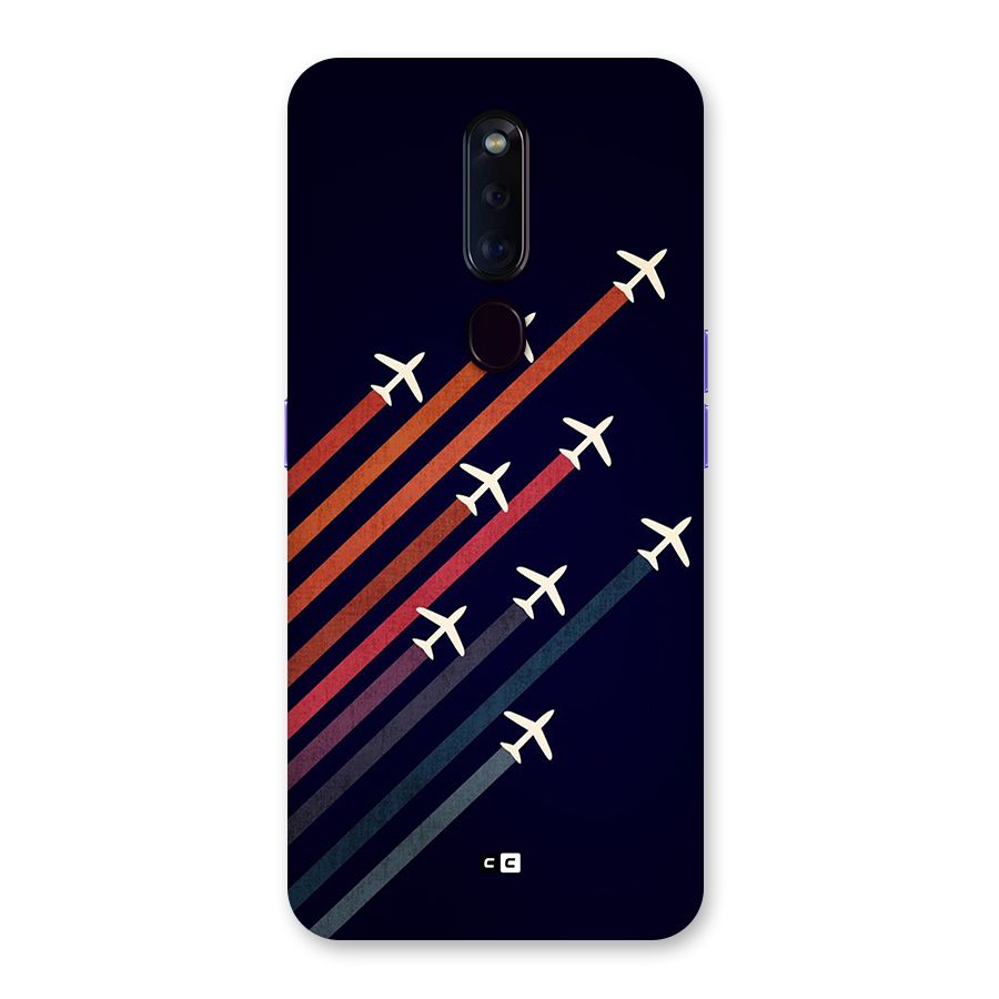 Flying Planes Back Case for Oppo F11 Pro