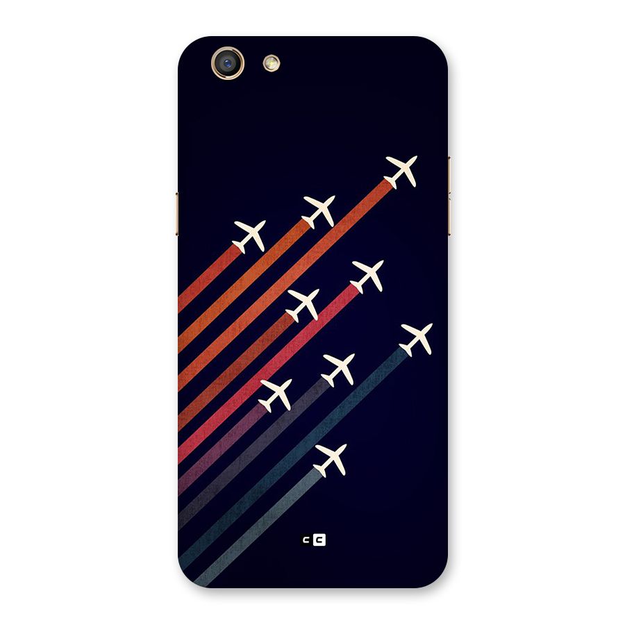 Flying Planes Back Case for Oppo F3