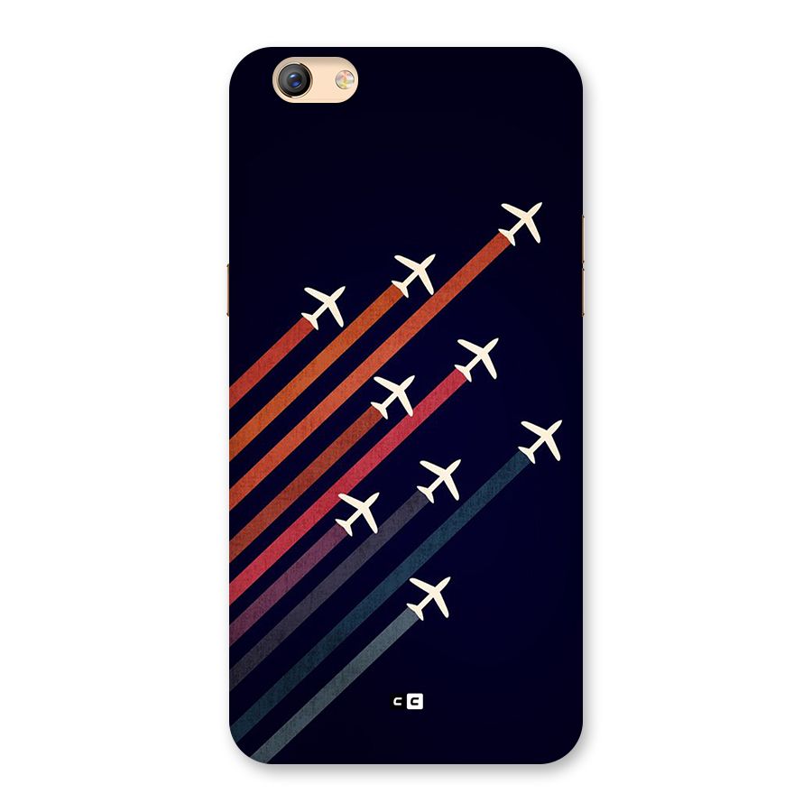 Flying Planes Back Case for Oppo F3 Plus