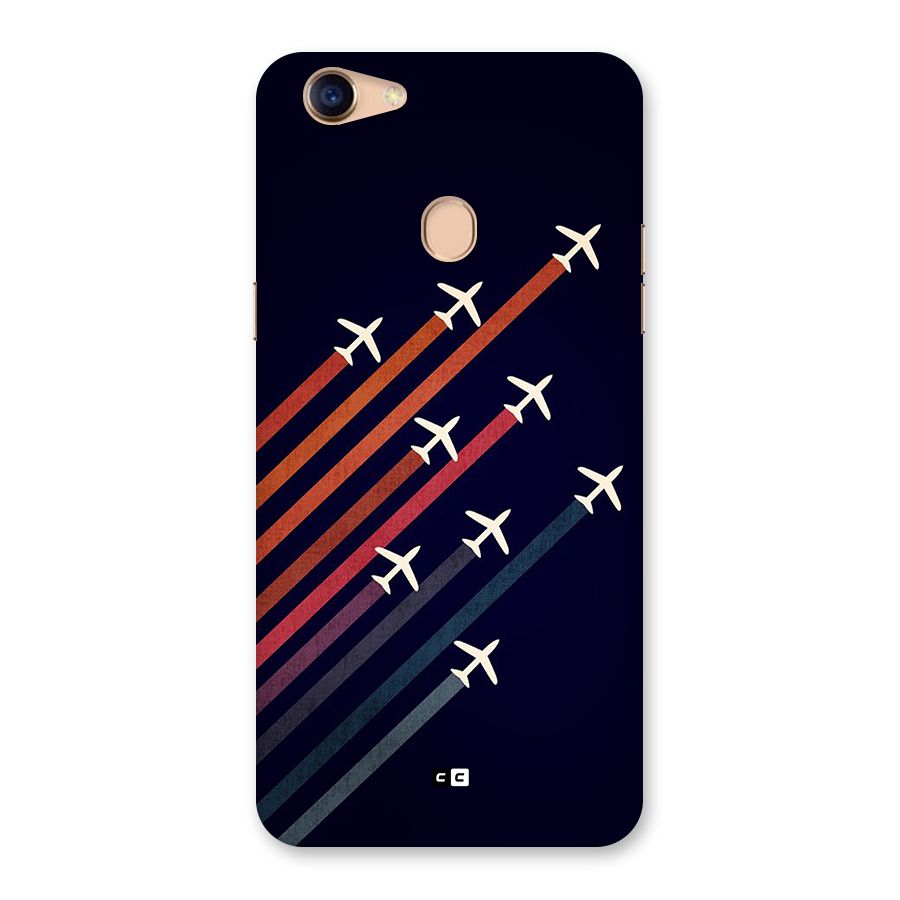 Flying Planes Back Case for Oppo F5