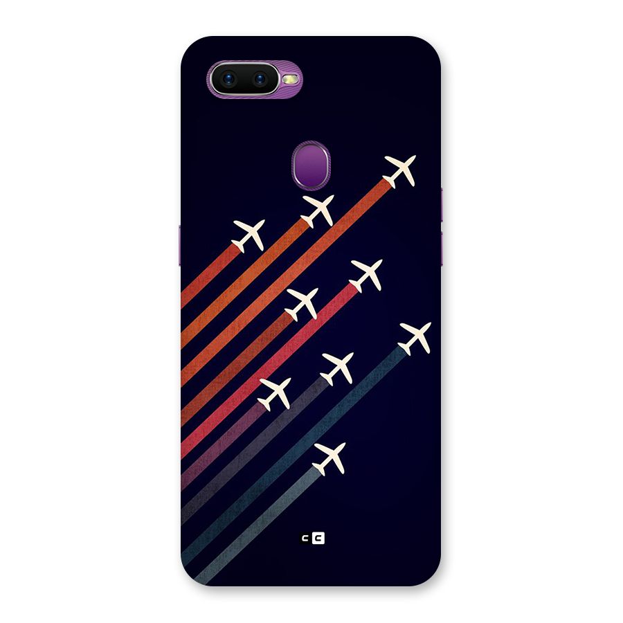 Flying Planes Back Case for Oppo F9