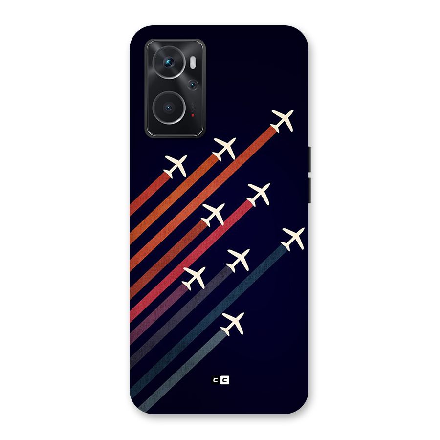 Flying Planes Back Case for Oppo K10 4G