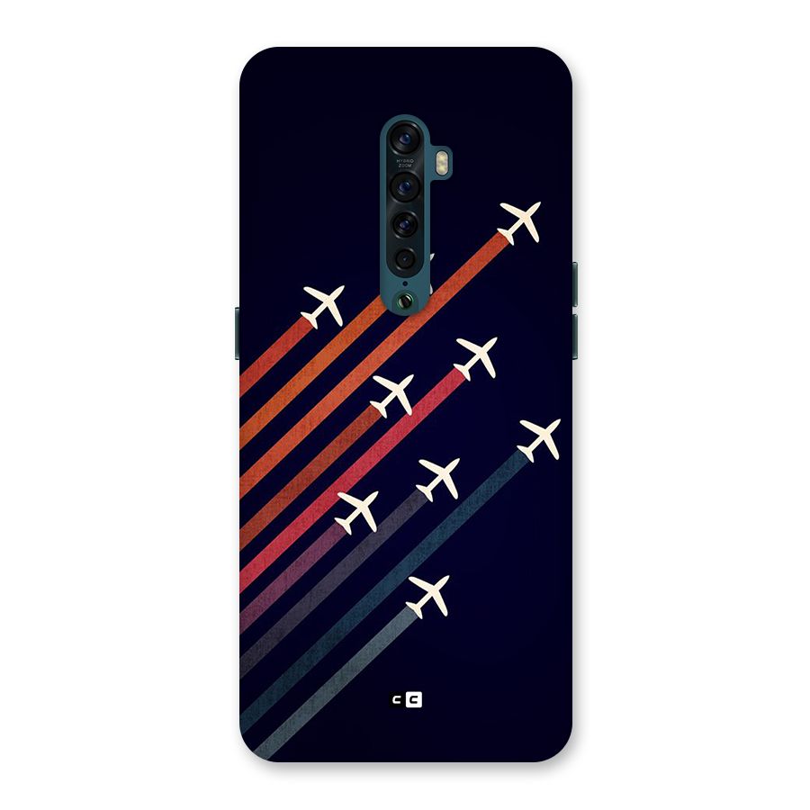 Flying Planes Back Case for Oppo Reno2