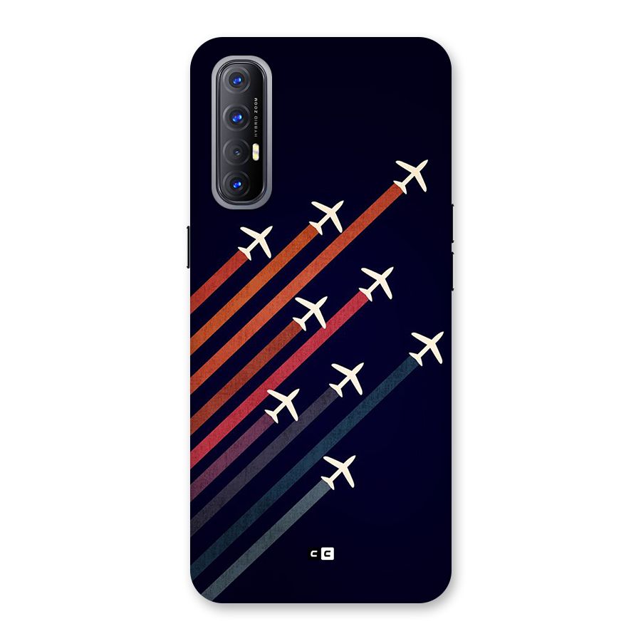 Flying Planes Back Case for Oppo Reno3 Pro