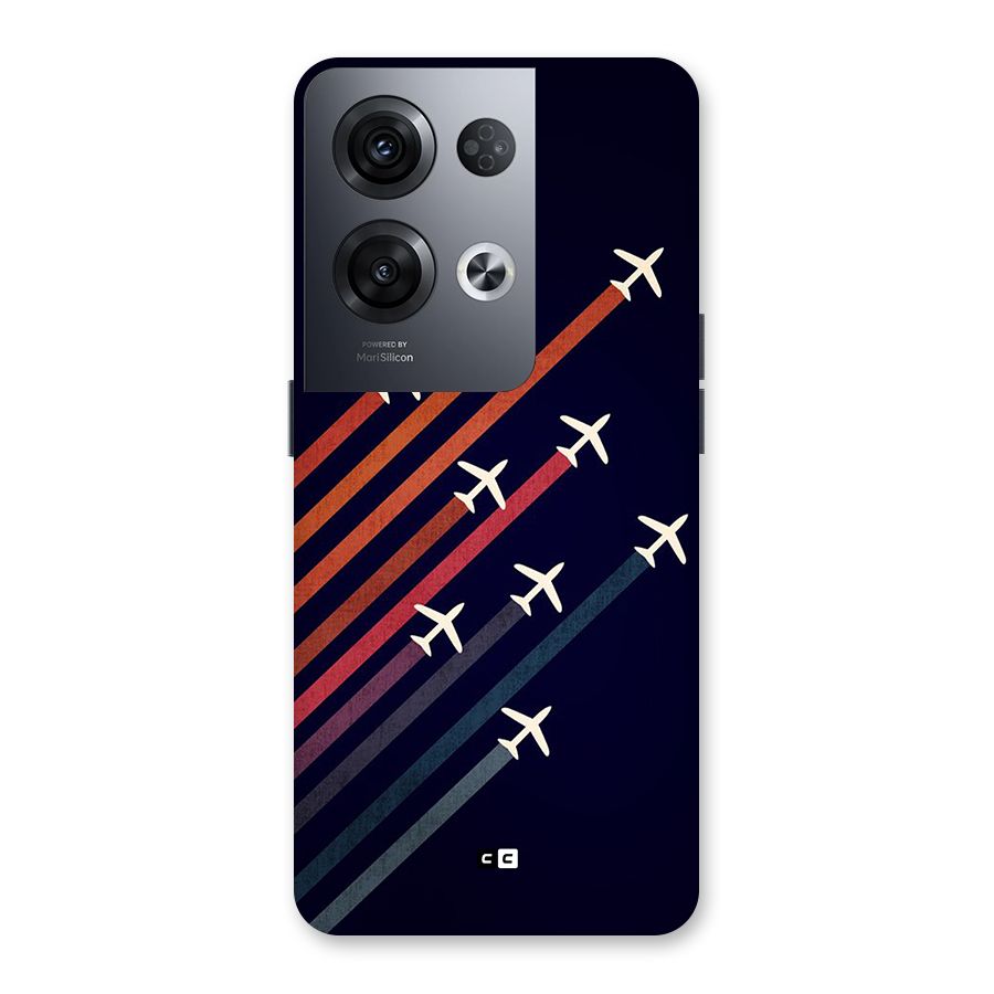 Flying Planes Back Case for Oppo Reno8 Pro 5G