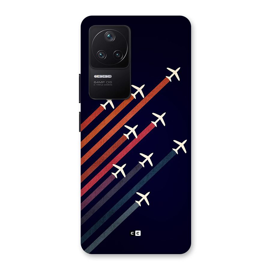 Flying Planes Back Case for Poco F4 5G