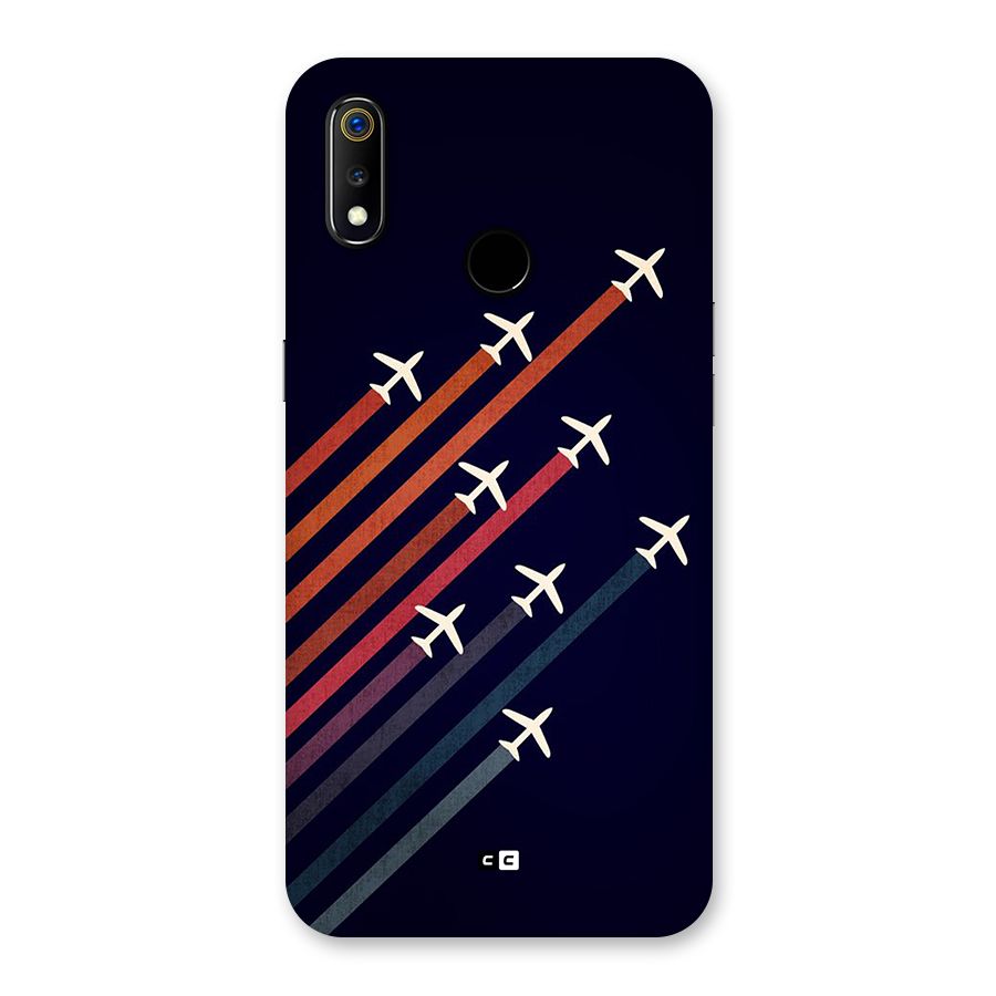 Flying Planes Back Case for Realme 3