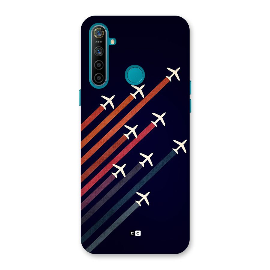 Flying Planes Back Case for Realme 5i
