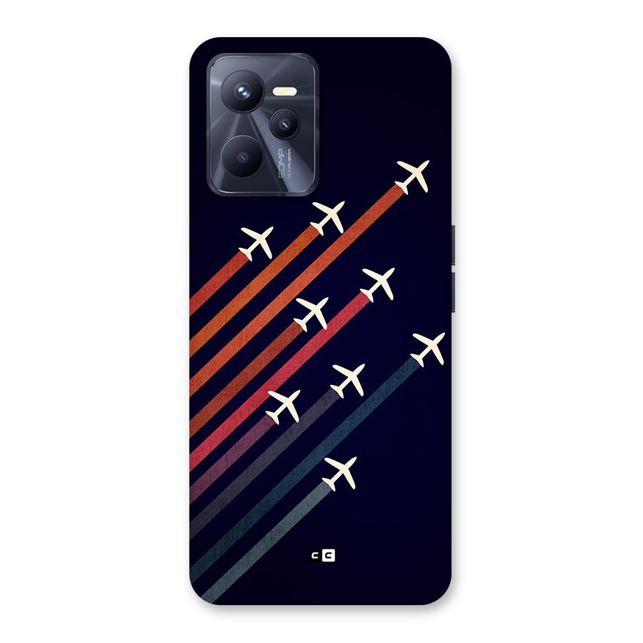 Flying Planes Back Case for Realme C35