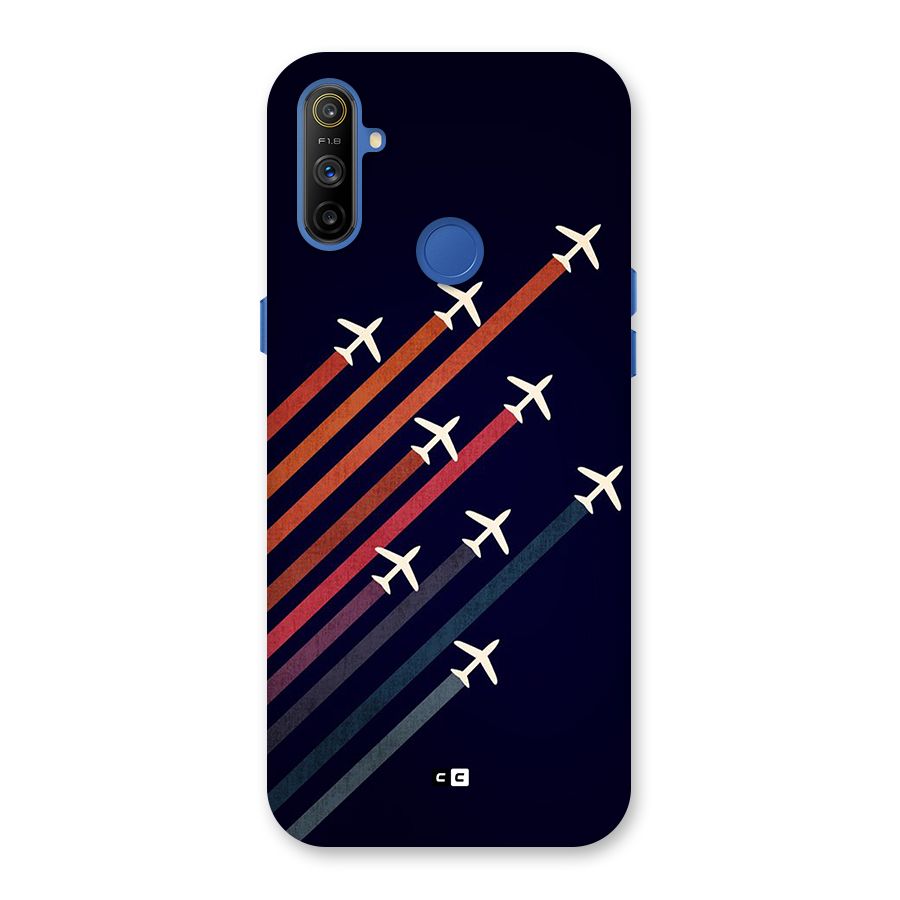 Flying Planes Back Case for Realme Narzo 10A