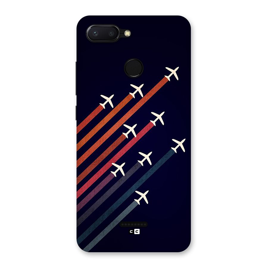 Flying Planes Back Case for Redmi 6