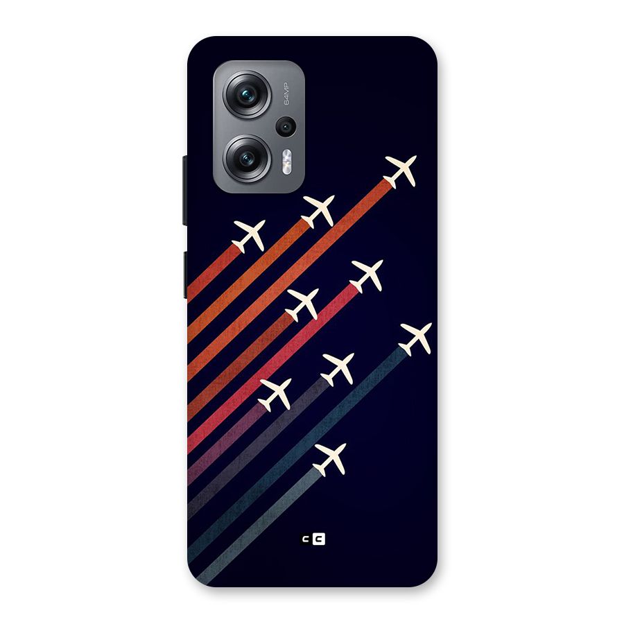 Flying Planes Back Case for Redmi K50i
