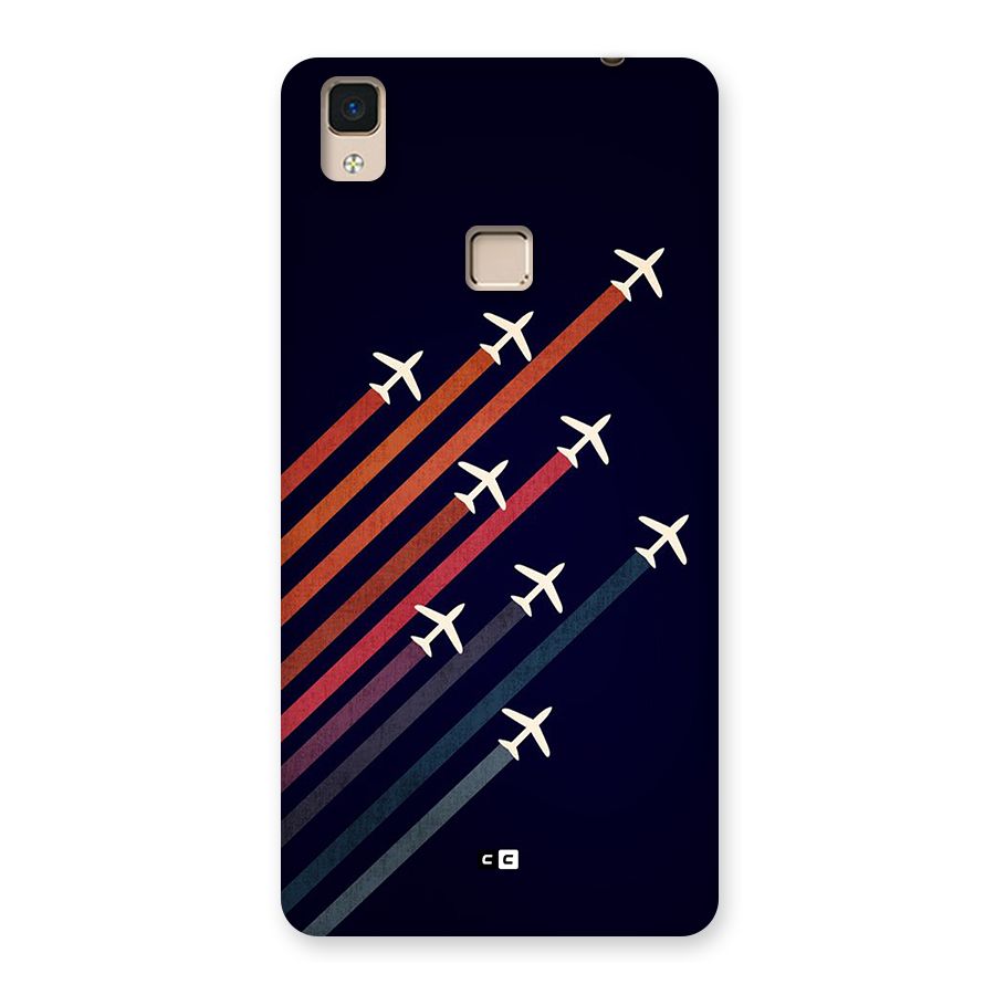 Flying Planes Back Case for V3 Max