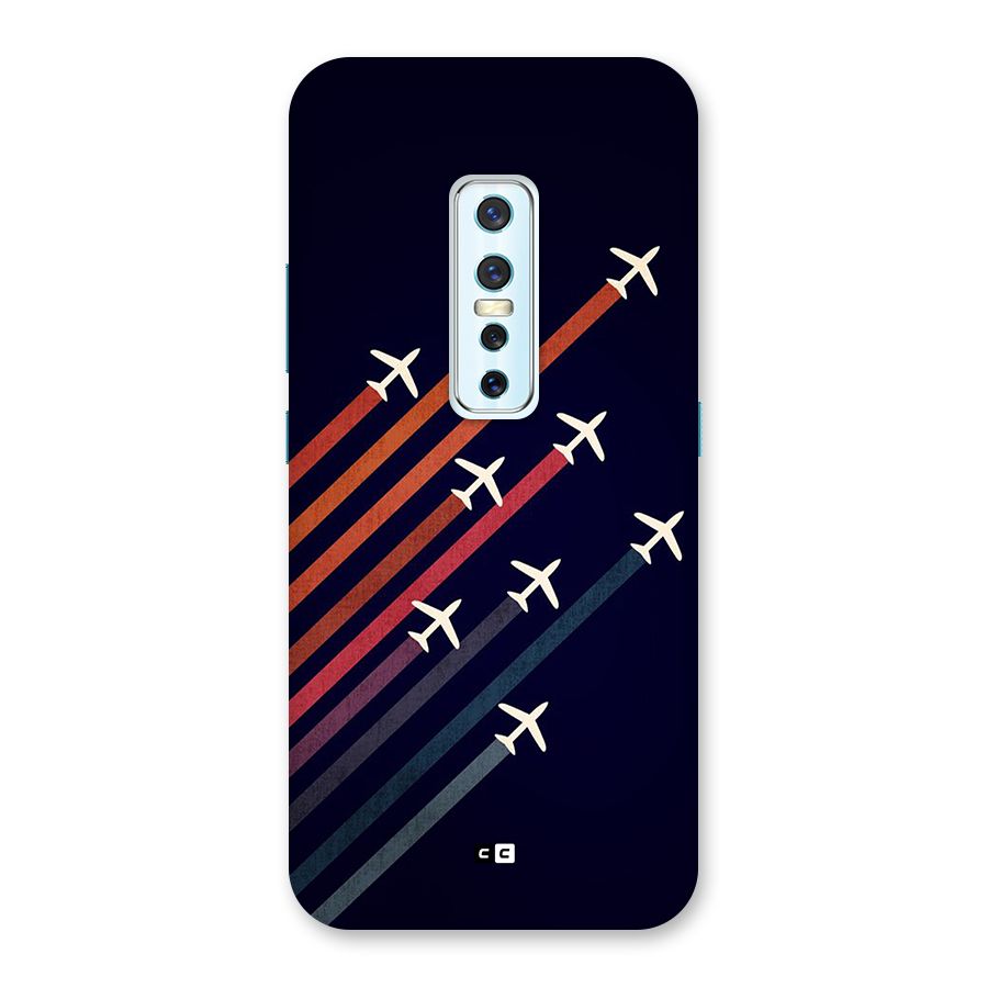 Flying Planes Back Case for Vivo V17 Pro