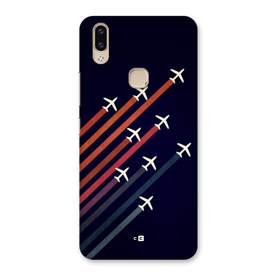 Flying Planes Back Case for Vivo V9 Youth