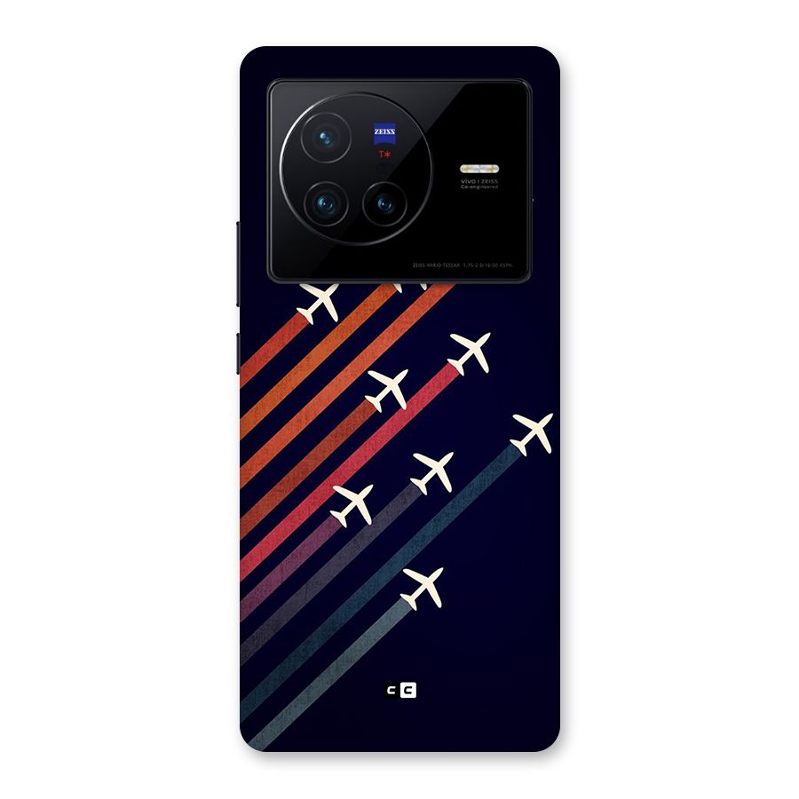 Flying Planes Back Case for Vivo X80