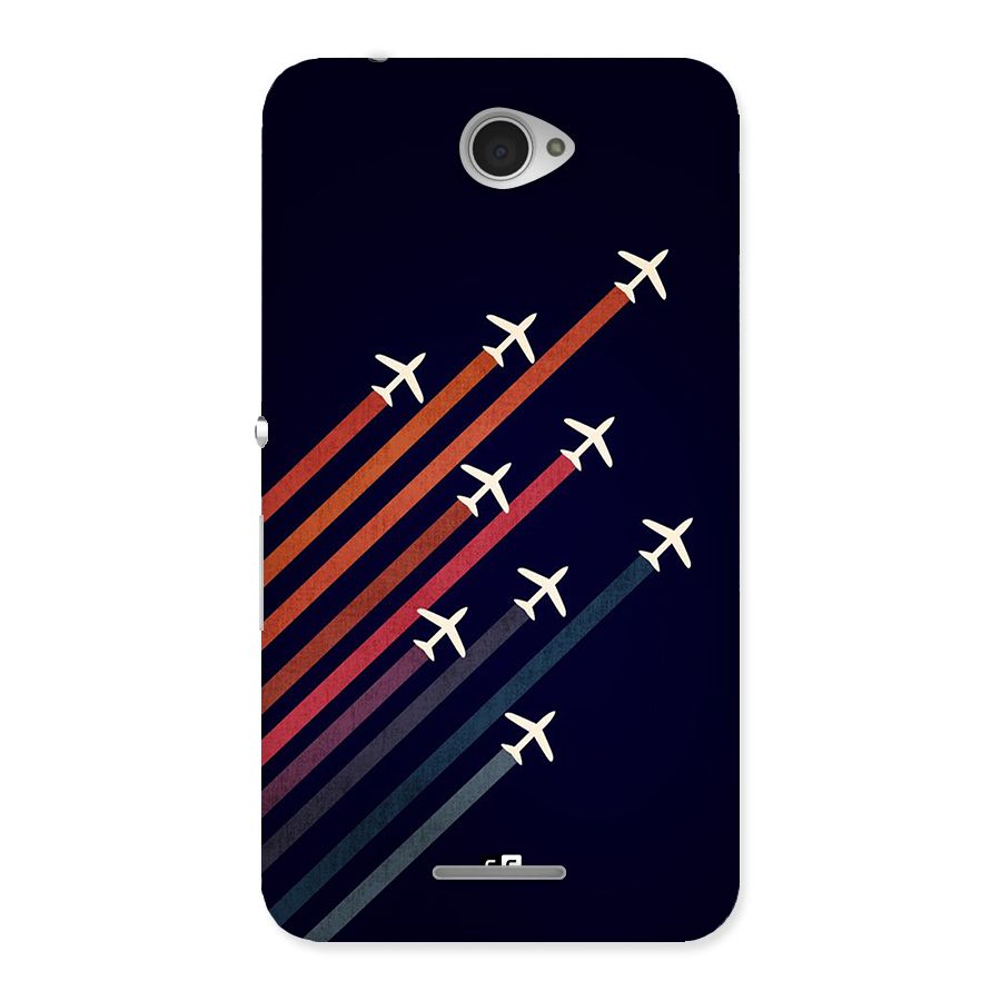 Flying Planes Back Case for Xperia E4
