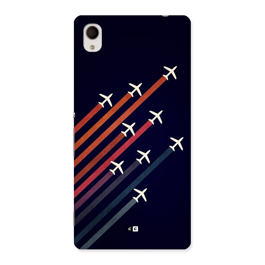 Flying Planes Back Case for Xperia M4