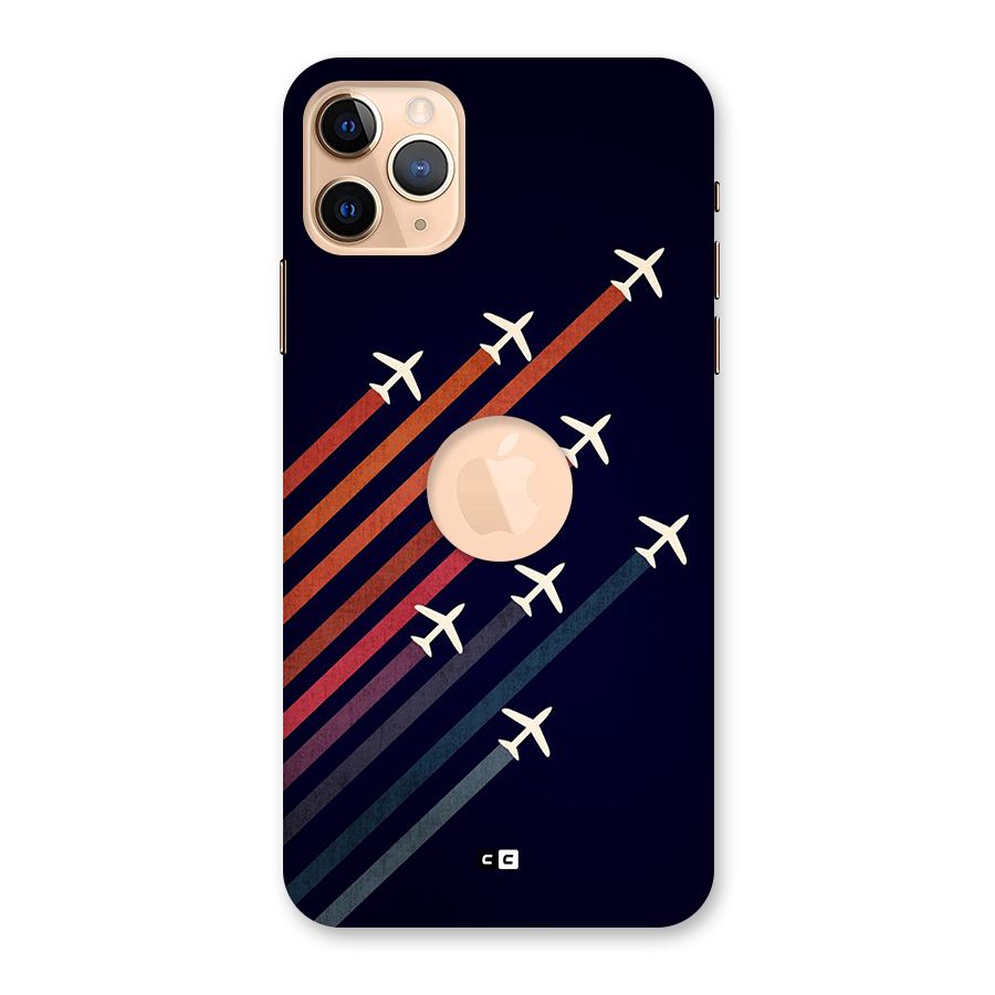 Flying Planes Back Case for iPhone 11 Pro Max Logo Cut