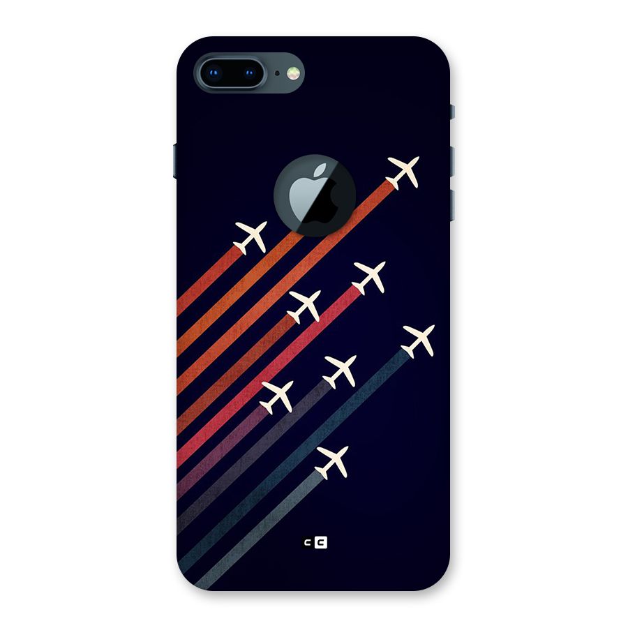 Flying Planes Back Case for iPhone 7 Plus Logo Cut