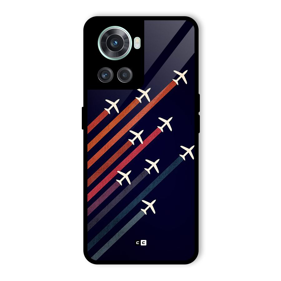 Flying Planes Glass Back Case for OnePlus 10R