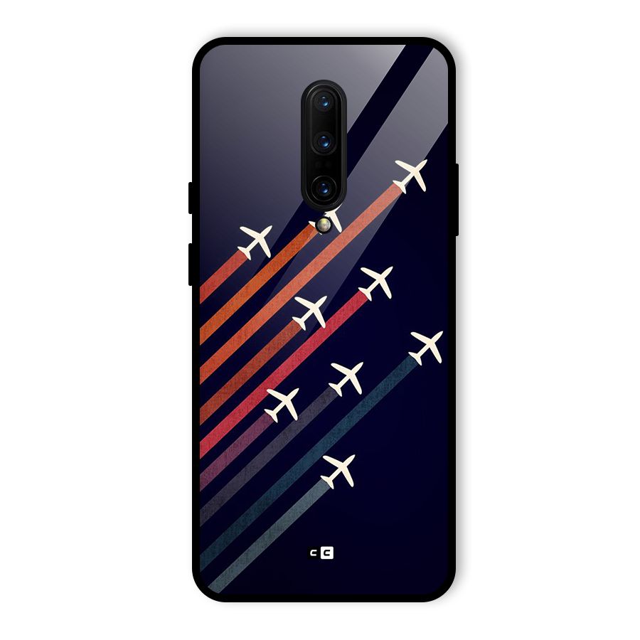 Flying Planes Glass Back Case for OnePlus 7 Pro