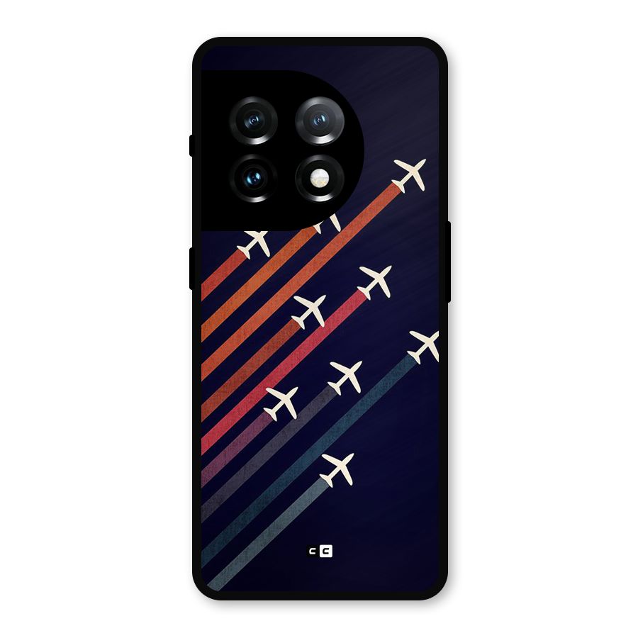 Flying Planes Metal Back Case for OnePlus 11