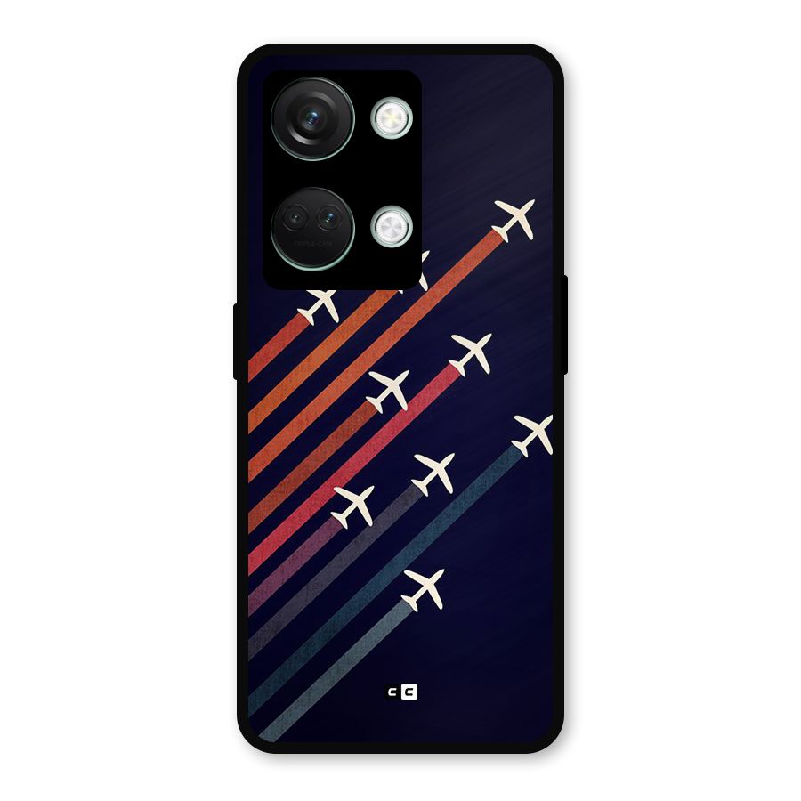 Flying Planes Metal Back Case for OnePlus Nord 3