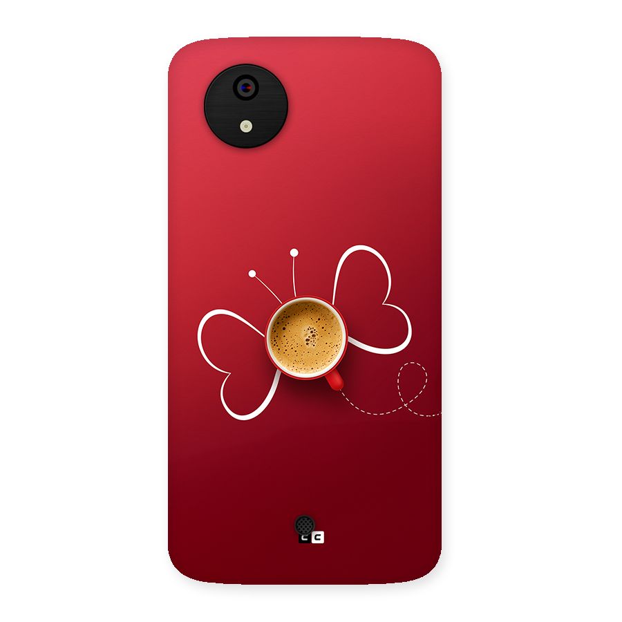 Flying Tea Back Case for Canvas A1  AQ4501